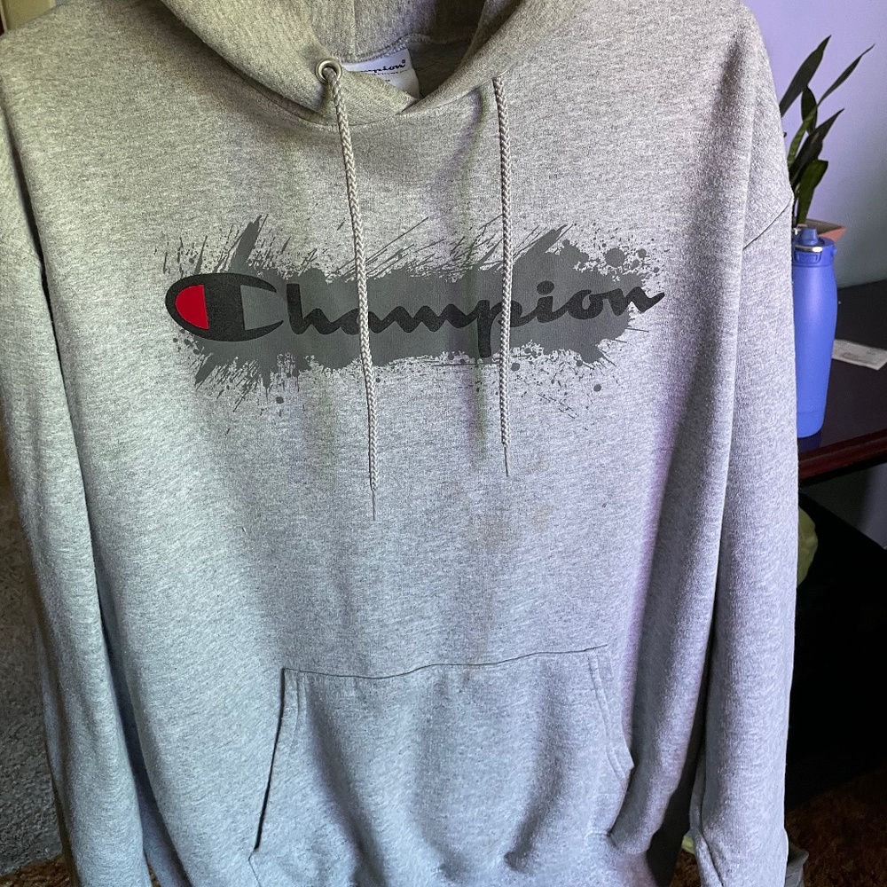 Large Champion Hoodie